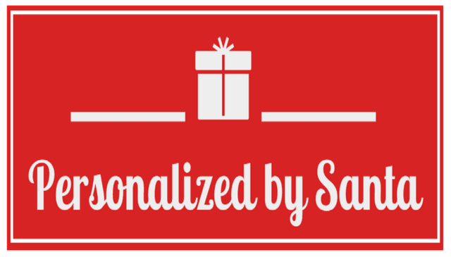 Personalized by Santa logo