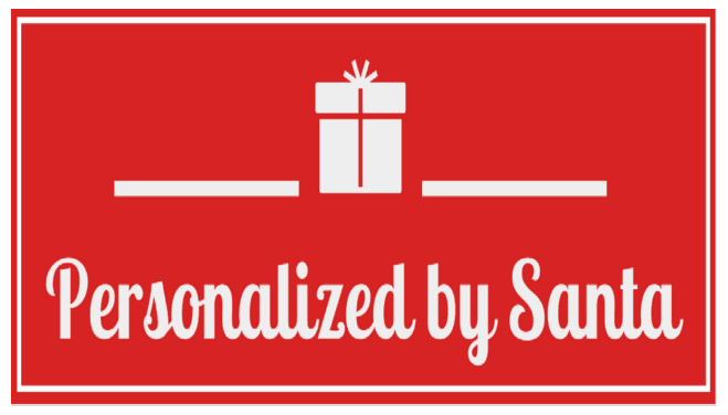 Personalized by Santa