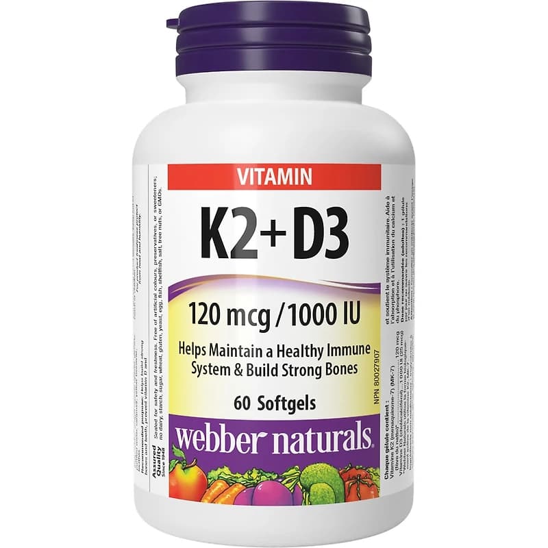 Vitamine K2+D3 I20 mcg/I 000 UI
