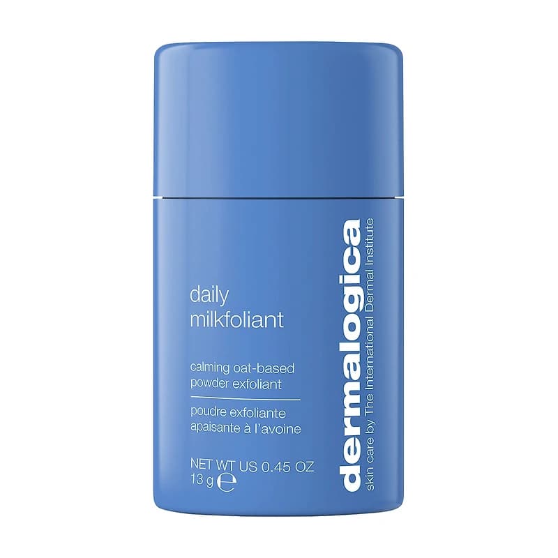 Daily Milkfoliant Exfoliator, Oat Based Powder Exfoliant with Hyaluronic Acid and Coconut Milk for Sensitive, Dry & Normal Skin